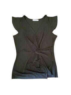 Ricki's Black Knotted Blouse Size Small